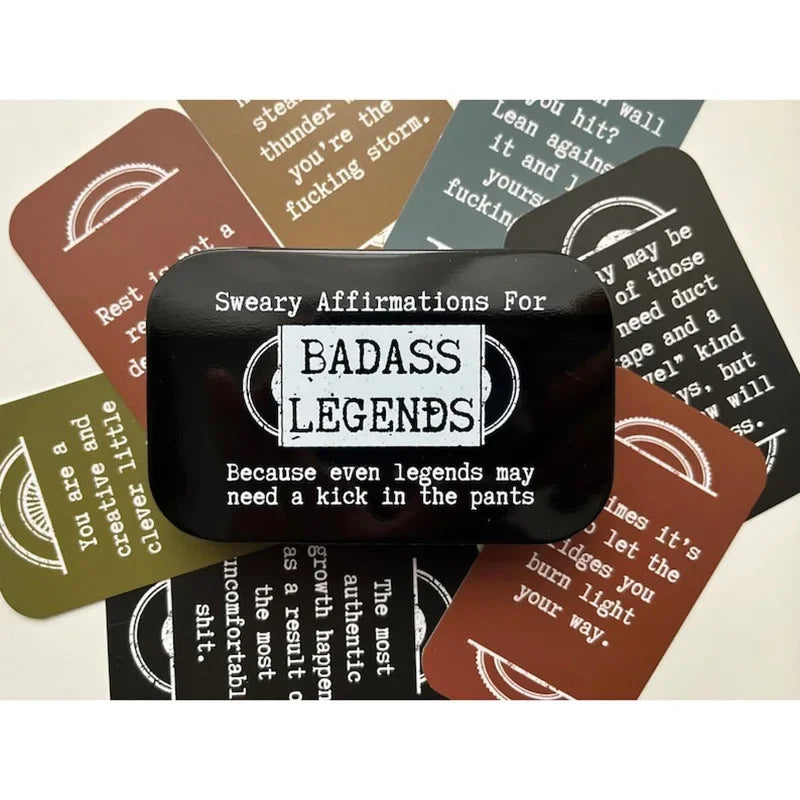 Badass Affirmation Cards